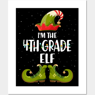 Im The 4Th Grade Elf Christmas Posters and Art